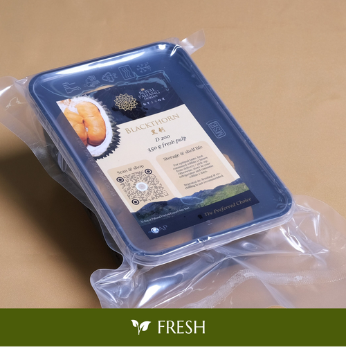 Fresh Black Thorn Durian Pulp 350g