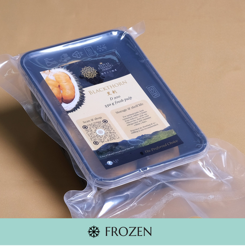 Black Thorn D200 Frozen Durian Pulp 350g
